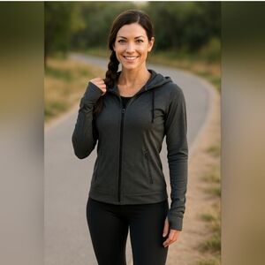 Lole Dark Gray Women's Hoodie